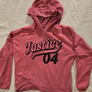 Pink hoodie